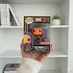 Marvel Funko Pop‎ Kate Bishop with Lucky the Pizza Dog 1212 Vinyl Figure